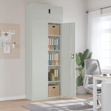 vidaXL za spise svjetlosivi 90 x 40 x 240 cm čelični | Eponuda.com
