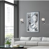 Candellux ozzo zidna lampa 1X40W E14 hrom providno stakleni | Eponuda.com
