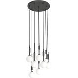 Open Design OR85341 - Luster na sajli ERO 8xG9/8W/230V crna | Eponuda.com