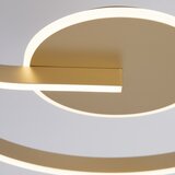  LED stropno svetlo LORENZO LED/22W/230V, prečnik 50 cm, zlatno | Eponuda.com