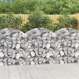 Gabionska košara s lukom 100x50x100/120 cm pocinčano željezo | shoptok.hr