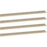  Zidne police 4 kom boja hrasta sonome 115 x 9 x 3 cm | shoptok.hr