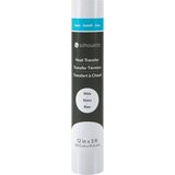 Silhouette Smooth Heat Transfer - 30.5 cm x 0.9 m, White | Eponuda.com