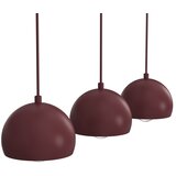  Luster na sajli SOOL 3xE27/15W/230V bordo | Eponuda.com