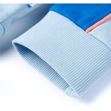  Dječja topla majica jarkoplava i svjetloplava 128 | shoptok.hr