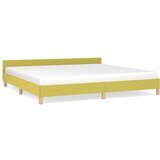  Za krevet s uzglavljem zeleni 200 x 200 cm od tkanine | shoptok.hr