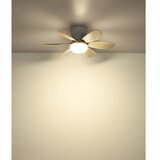 Globo 03625SA-LED prigušiva plafonski ventilator DELORES LED/5W/230V 2700-6500K bež+daljinski upravljač | Eponuda.com