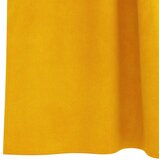  Zastore za zatamnjenje s petljama 2 kom Mustard žuti baršun | shoptok.hr