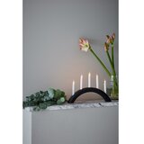 Markslöjd 705955 - Božićni svećnjak AVENTO 5xE10/3W/230V crni | Eponuda.com