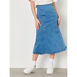 Sinsay Midi suknja od trapera | shoptok.hr