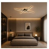 Solea 152 plafonska svetiljka 40W cct crna Cene