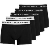 Jack & Jones Boksarice 'Solid' črna / bela Cene