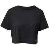 Nike Funkcionalna majica 'ONE CLASSIC' črna / srebrna