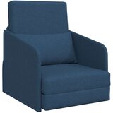  Floor Sofa Bed 2-u-1 Plava 65x80x83 cm Tkanina | shoptok.hr