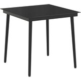  Set stolića za sofu s jastukom s jastukom 5 pcs Crna | shoptok.hr
