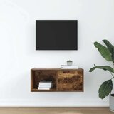 vidaXL TV ormarić boja dimljenog hrasta 60x31x25,5cm konstruirano drvo | shoptok.hr