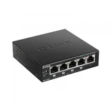 5 Gigabit ports including 4 ports DGS-1005P/E