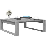  Klubska mizica siva sonoma 100x100x35 cm konstruiran les, (20714554) | Shoptok.si