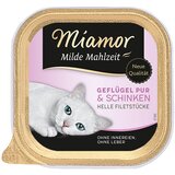  Varčno pakiranje: Miamor Milde Mahlzeit 24 x 100 g - Čista perutnina & šunka | shoptok.hr