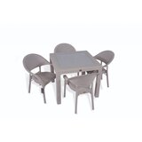  Sto 90x90 sa staklom Cappuccino | Eponuda.com
