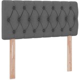 s madracem i skladištem Tamno siva 100 x 200 cm Baršun | shoptok.hr