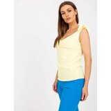 RUE PARIS Top-WN-TP-1705.69-Light Yellow | shoptok.hr