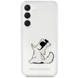 Karl Lagerfeld Originalen ovitek KLHCS23SSANKCPK zaščita ovitek za Samsung Galaxy S23 5G prozoren - Choupette Fun | Shoptok.si