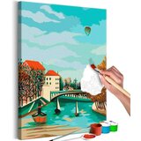  Slika za samostalno slikanje - Henri Rousseau - Study for View of the Pont de Sèvres 40x60 | shoptok.hr