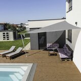 Windhager zaštita od sunca, jedro capri (d x š: 4 x 4 m, sive boje, trokutno) Cijene
