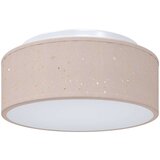 vidaXL Smeđesiva Plastika Ø30 x 13.5 cm Stropna svjetlost Cilindrična | shoptok.hr