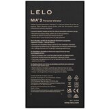Lelo Mia 3 - putni ruž vibrator (crni) | shoptok.hr