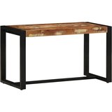 vidaXL Višebojna klupa 80x35x45 cm Obrađeno puno drvo | shoptok.hr