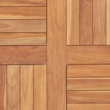 vidaXL Stolna ploča od masivne tikovine 60 x 60 x 2 5 cm | shoptok.hr