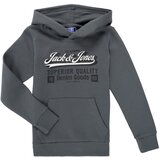 Jack & Jones JJELOGO SWEAT HOOD Siva u