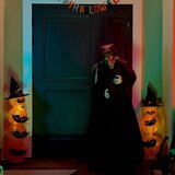 vidaXL Halloween pričajuća vještica Ljubičasta 125 x 216 cm Poliester | shoptok.hr