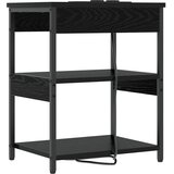  Noćni ormar Crni hrast 41 x 31 x 51 cm Konstruirano drvo | shoptok.hr