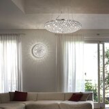 Ideal lux - led kristalna plafonska lampa king 3xG9/3W/230V prečnik 25,5 cm hrom | Eponuda.com