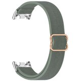 Narukvica za Xiaomi Smart Band 10 9 8 Elastic Woven Nylon Wrist Strap - Green u