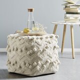 Zandiara Okrogla Sedežna Blazina Pompom | Shoptok.si
