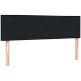 Box spring postelja z vzmetnico črna 160x210 cm žamet | Shoptok.si