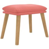  The Living Store Stolček za noge roza 45x29,5x35 cm žamet - Stolček Za Noge, (21445967) | Shoptok.si