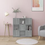 vidaXL Ormarić za knjige boja hrasta 90 x 30 x 90 cm konstruirano drvo Cijene
