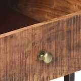 vidaXL Klubska mizica 90x50x40 cm robusten akacijev les | Shoptok.si