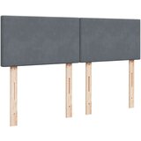  Krevet s oprugama i madracem tamnosivi 140x190 cm baršunasti | shoptok.hr