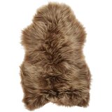  Navlaka za stolicu od islandske ovčje kože smeđa 70 x 110 cm | shoptok.hr