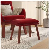 vidaXL Tabure crvena boja vina 45x29 5x35 cm baršunasti | shoptok.hr