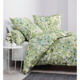 Janine POSTELJNINA 135/200 cm mako saten zelena | Shoptok.si
