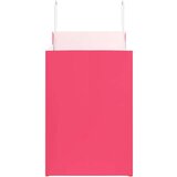 Papirnate vrećice 250 kom s ručkama ružičaste 32x17x25 cm | shoptok.hr