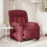 Maison Chic Električni naslanjač - Relax naslanjač vinsko rdeče blago, (22062653) | Shoptok.si