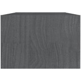  Stolić za kavu sivi 110 x 50 x 34 cm od masivne borovine | shoptok.hr